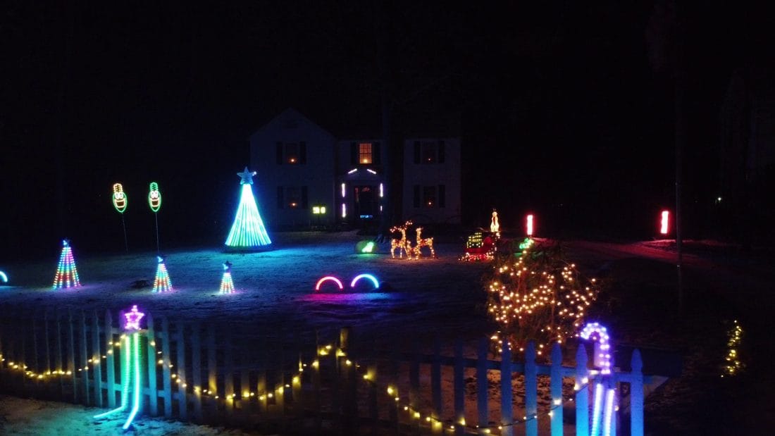 Residential light display